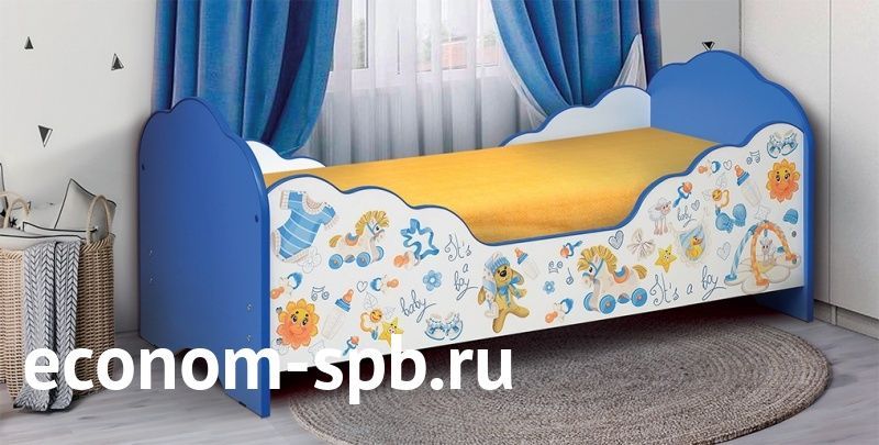 Кровать с фотопечатью «Малышка 3» фото