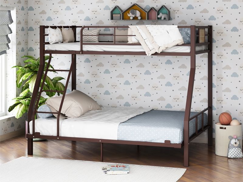 Двухъярусная металлическая кровать «Гранада-1 140» фото