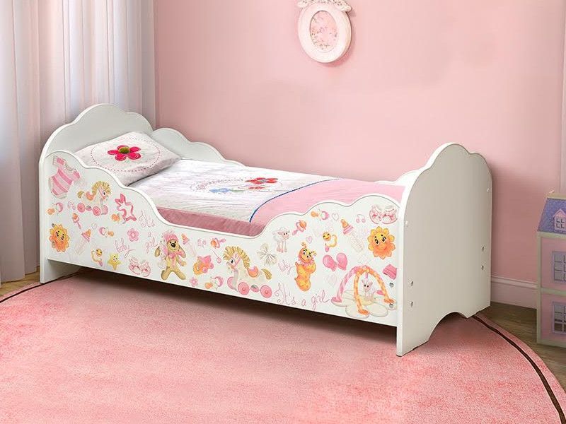 Кровать с фотопечатью «Малышка 4» фото