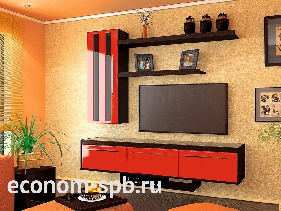 Набор мебели для гостиной Каскад - 16 фото