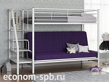Двухъярусная кровать с диваном «Мадлен 3» фото