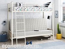 Двухъярусная кровать с диваном «Мадлен 2» фото